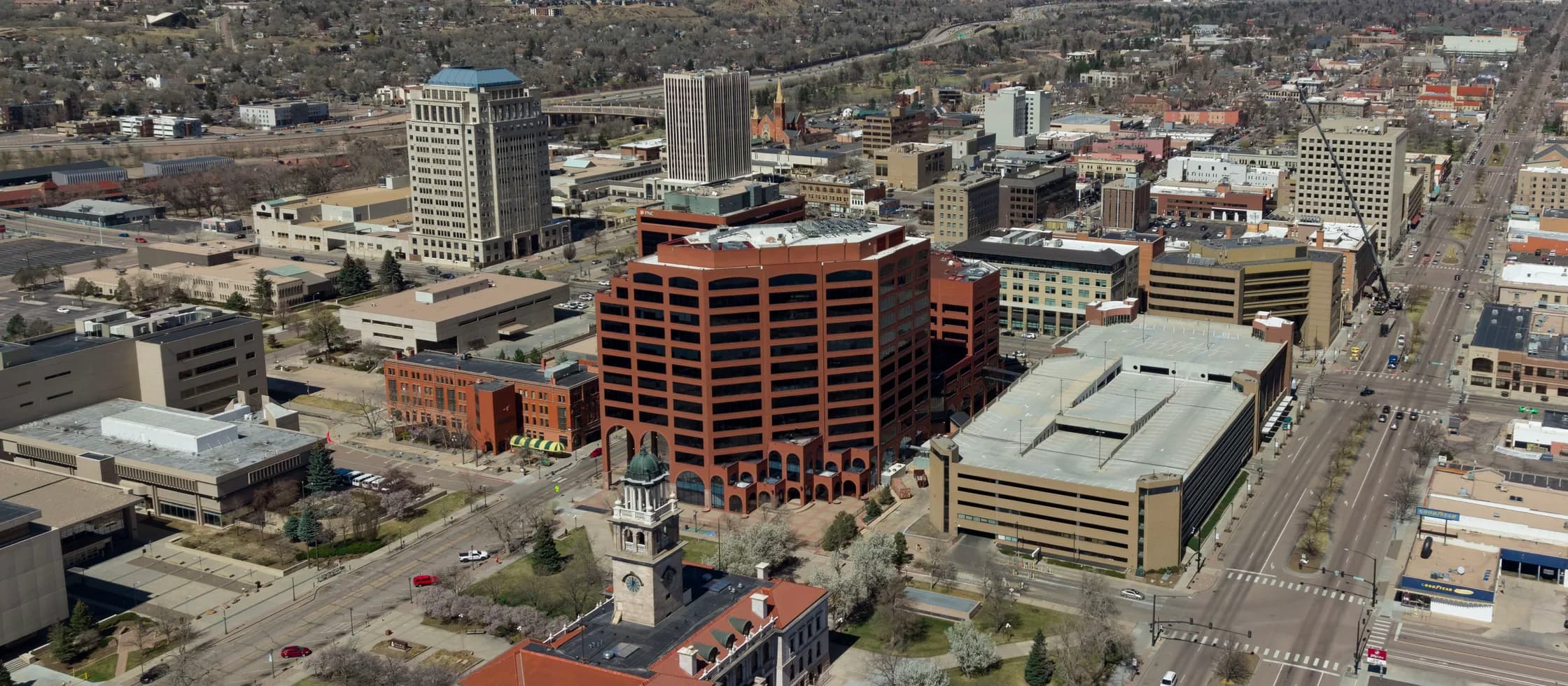 Photograph of Colorado Springs, Colorado, United States: Colorado Springs, Colorado (cropped)