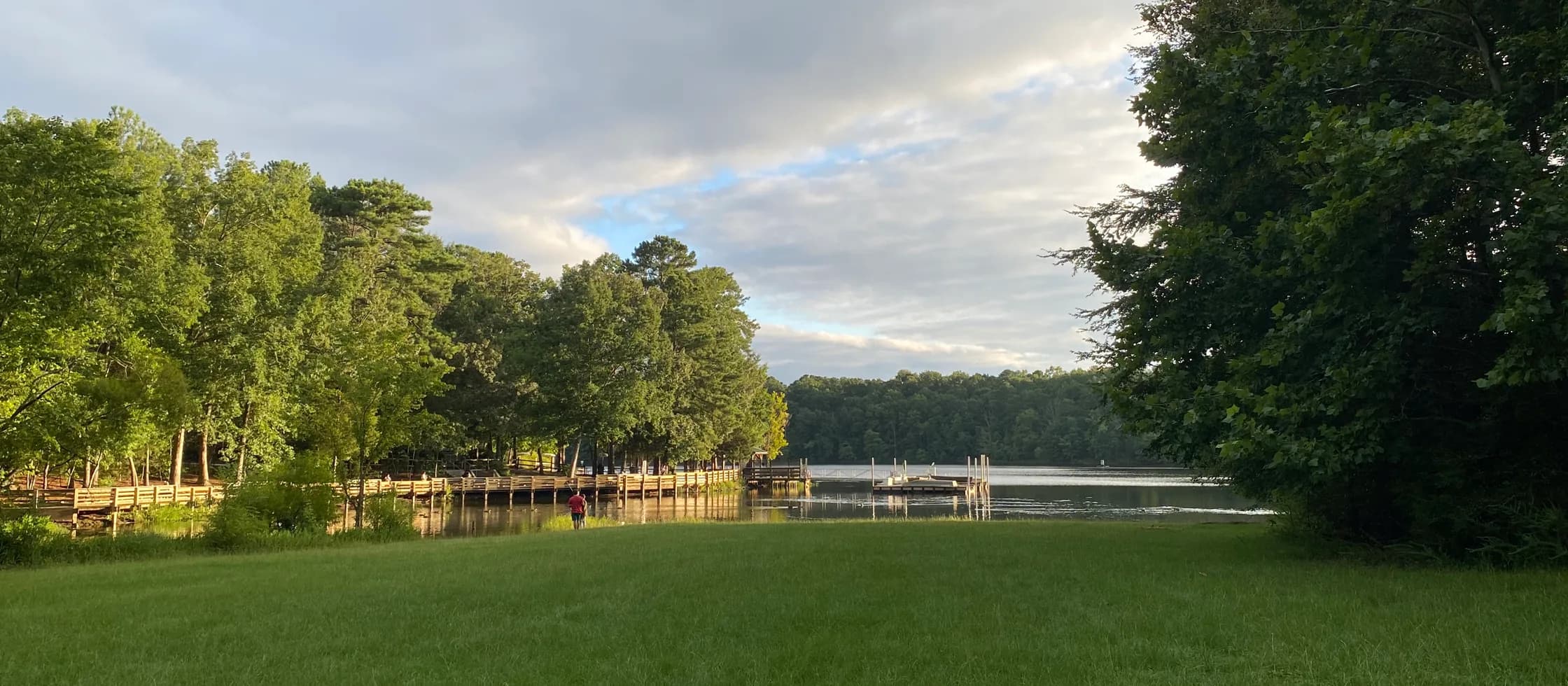 Photograph of Cary, North Carolina, United States: Bond Park waterfront